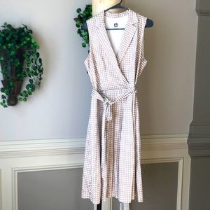 Like new Anne Klein fitted/pleated dress